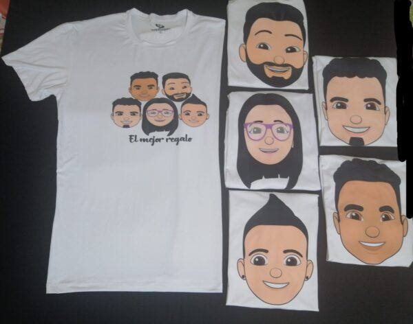camiseta en poliéster sublimada