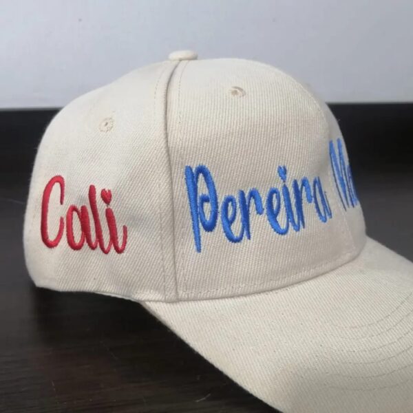 gorra bordada nombre ciudades